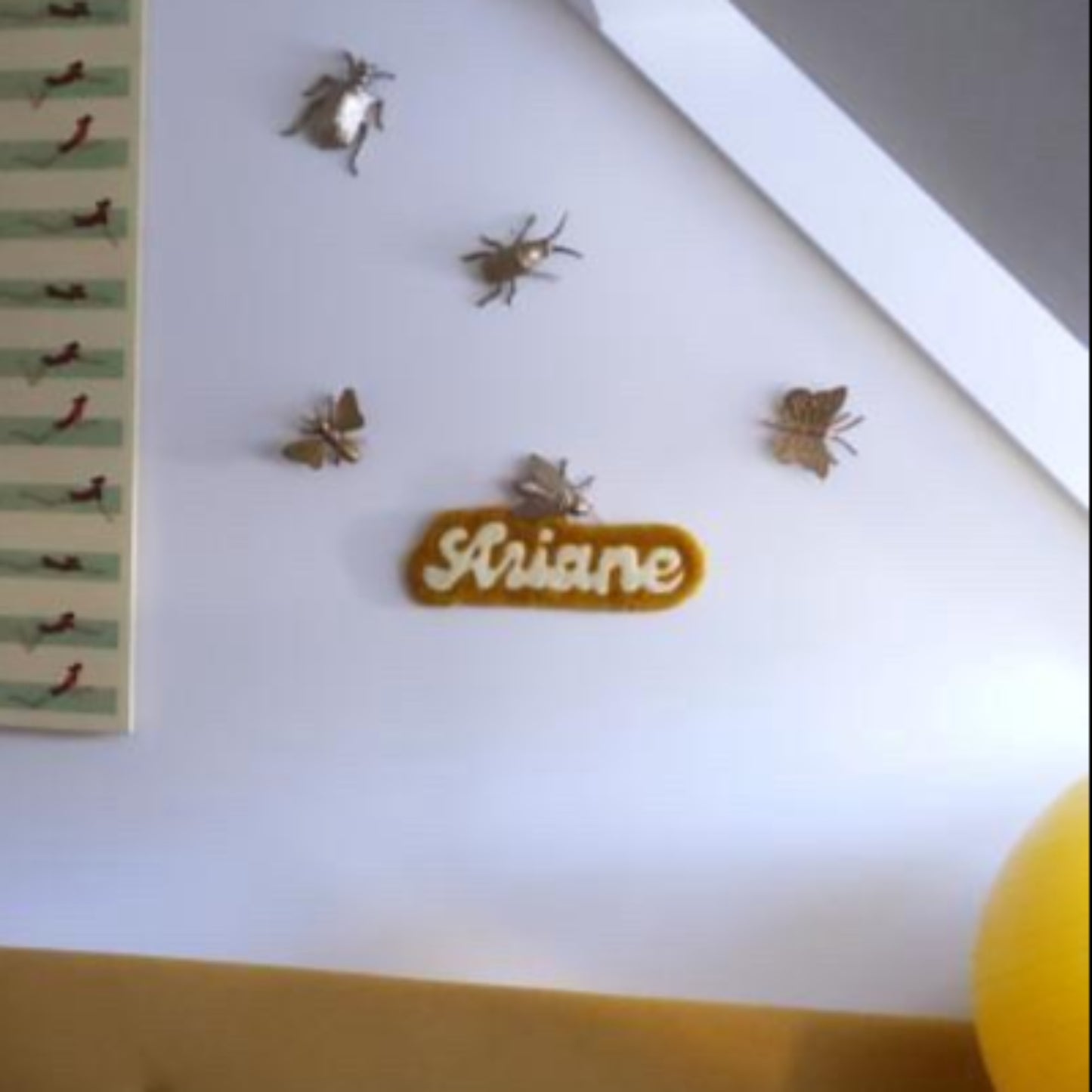 Déco tuftée - Ariane - Prénom - cadeau personalisé - La Balmo TUFTING