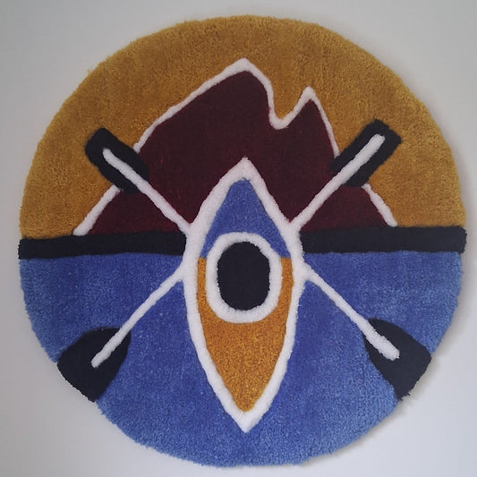 Décoration murale - Kayak montagne pic midi ossau La Balmo TUFTING