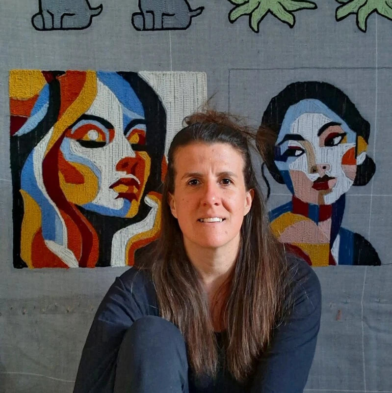 Portrait de Magali Balmori, alias La Balmo Tufting